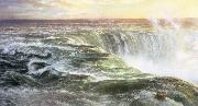 Louis Remy Mignot Niagara oil on canvas